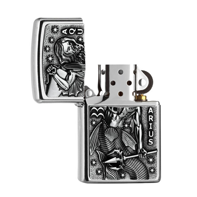 Lighter Zippo Aquarius