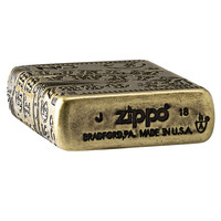 Aansteker Zippo Armor Case Ouija Board Multi Cut