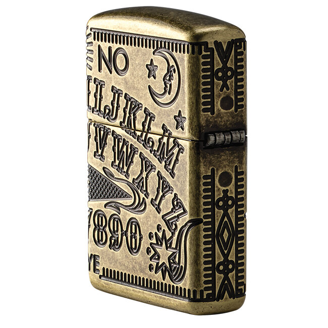 Aansteker Zippo Armor Case Ouija Board Multi Cut