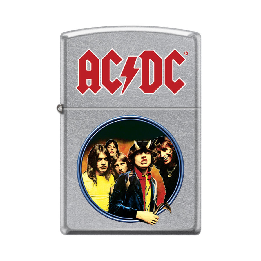 Lighter Zippo Ac Dc Group Round Haddocks Lightershop