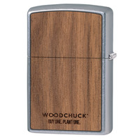 Lighter Zippo Woodchuck Emblem Clover