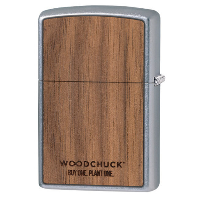 Lighter Zippo Woodchuck Emblem Clover