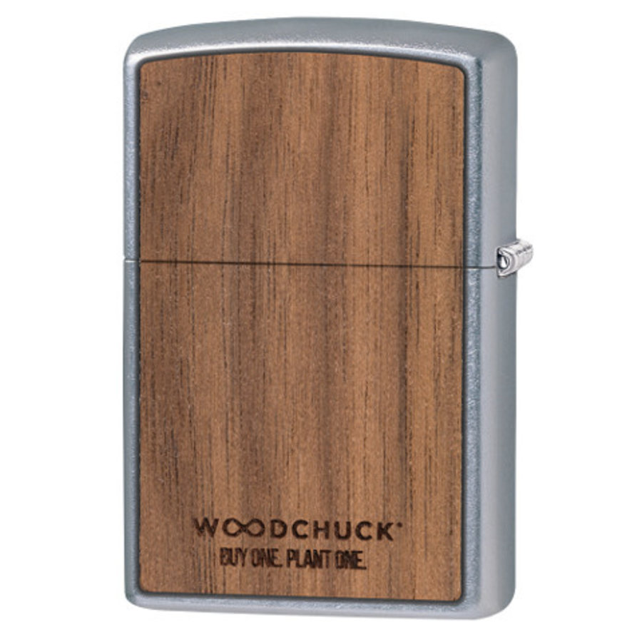 Lighter Zippo Woodchuck Emblem Clover