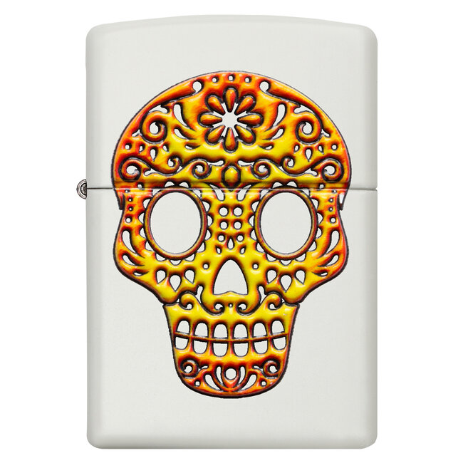 Aansteker Zippo 3D Print Sugar Skull