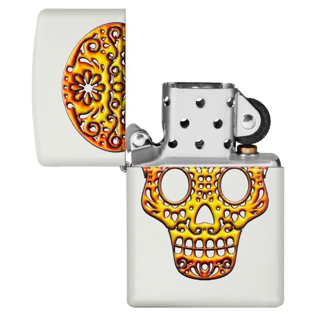 Lighter Zippo 3D Print Sugar Skull