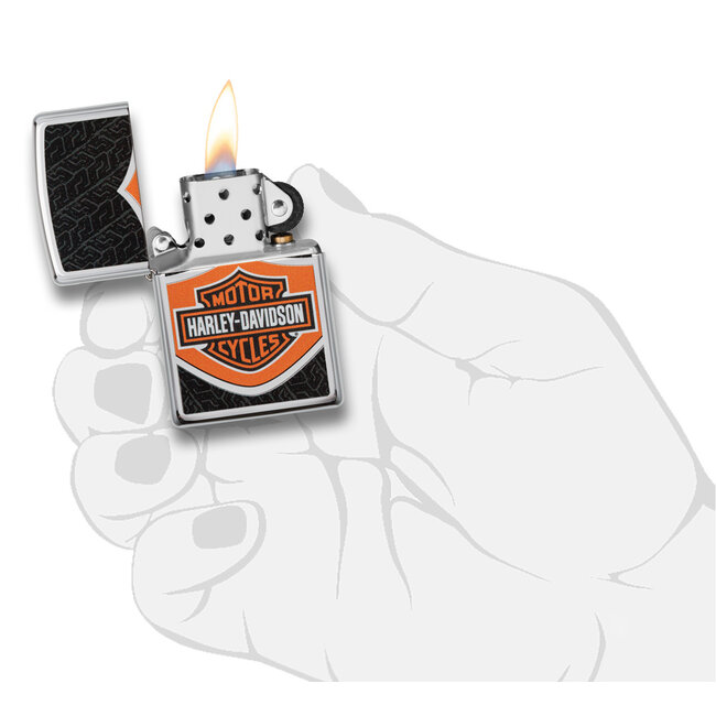 Aansteker Zippo Harley Davidson Logo