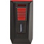 Lighter Colibri Slide Black/Red