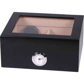 Humidor Black with Window