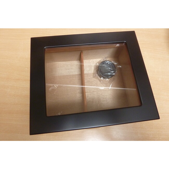Humidor Black with Window