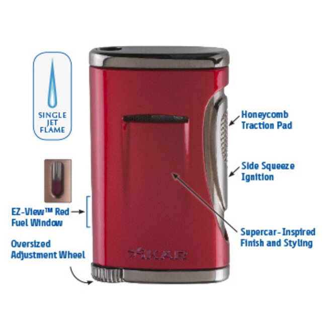 Lighter Xikar Xidris Glacier White