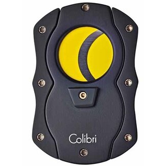 Colibri Cigar Cutter Colibri Cut Black with Yellow Blades