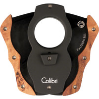 Sigarenknipper Colibri Cut Wood Black/ Light Burl