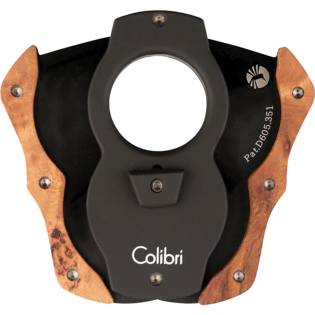 Sigarenknipper Colibri Cut Wood Black/ Light Burl