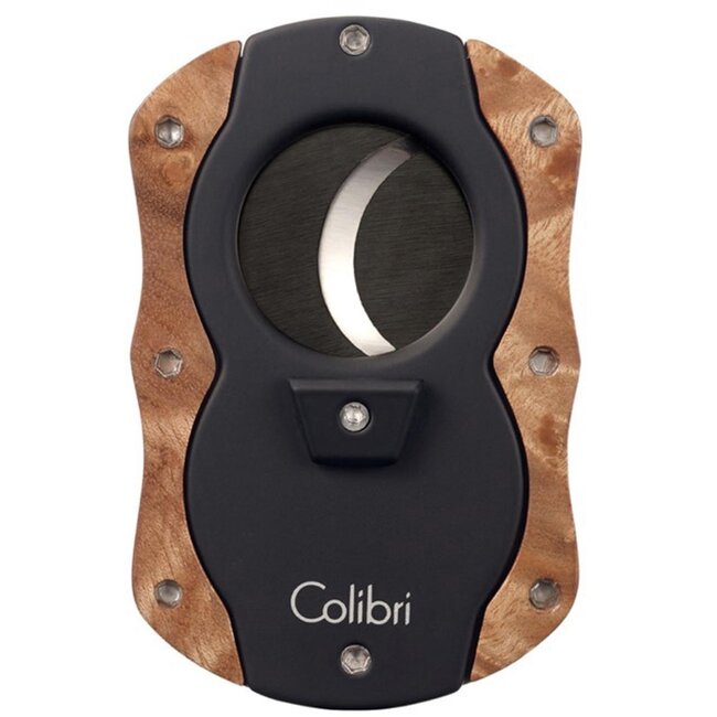 Colibri Cigar Cutter Colibri Cut Wood Black/ Dark Burl