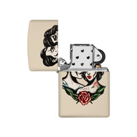 Aansteker Zippo Love Tattoo Rose