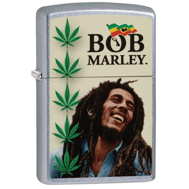 Zippo Lighter Zippo Bob Marley Leafs