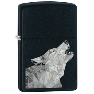 Zippo Aansteker Zippo Polygonal Wolf Design