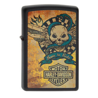 Zippo Lighter Zippo Harley Davidson Born to Ride