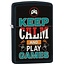 Aansteker Zippo Keep Calm And Play Games