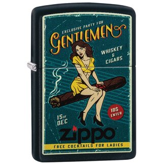 Zippo Lighter Zippo Cigar Girl