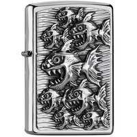 Aansteker Zippo Piranhas Comic Emblem
