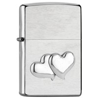 Aansteker Zippo Double Heart Emblem