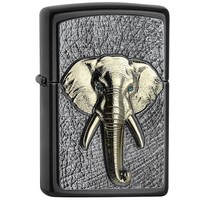 Aansteker Zippo Elephant Tri-Color Emblem