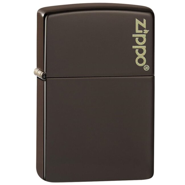Lighter Zippo Brown with Logo