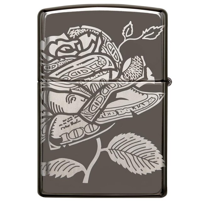 Lighter Zippo Rose Dollar