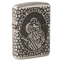 Aansteker Zippo Armor Case Saint Christopher