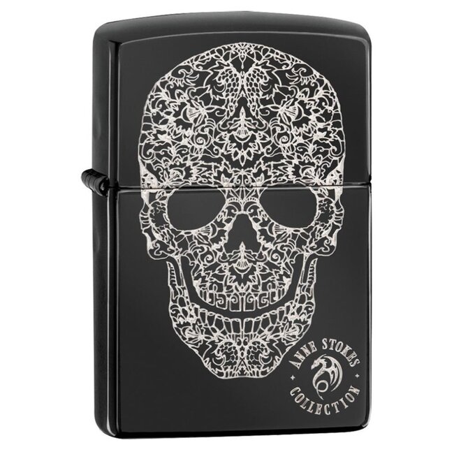 Lighter Zippo Anne Stokes Skull