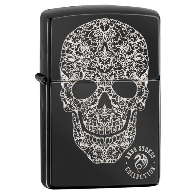 Zippo Lighter Zippo Anne Stokes Skull