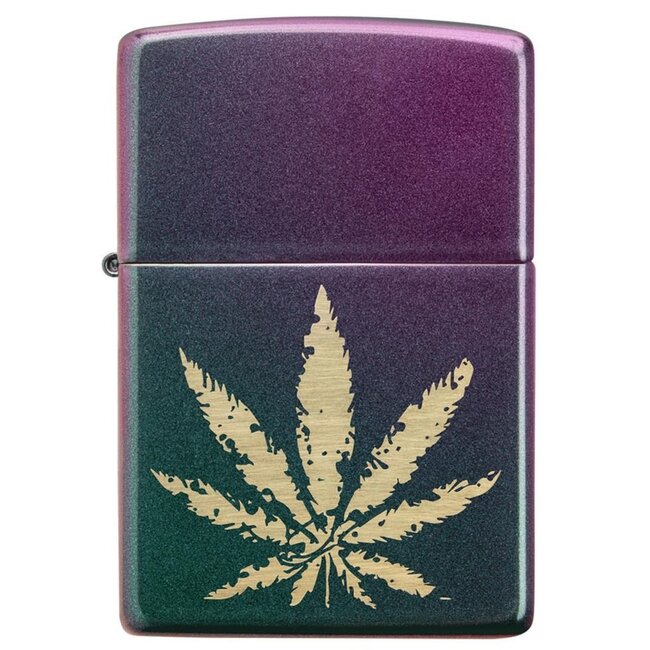 Lighter Zippo Cannabis Leaf