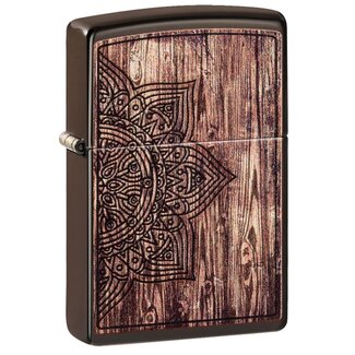 Zippo Lighter Zippo Wood Mandala