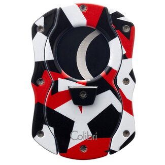 Colibri Cigar Cutter Colibri Camo Cut Red
