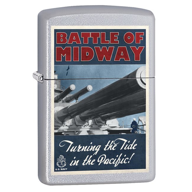 Zippo Aansteker Zippo U.S. Navy Battle of Midway