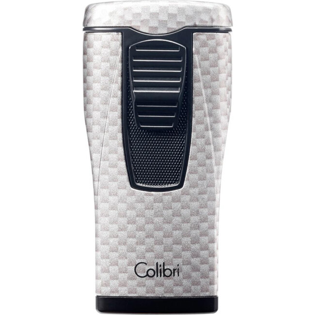 Lighter Colibri Monaco II Carbon Design Silver
