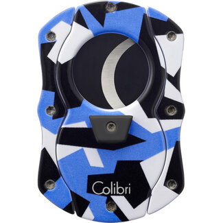 Colibri Cigar Cutter Colibri Camo Cut Blue