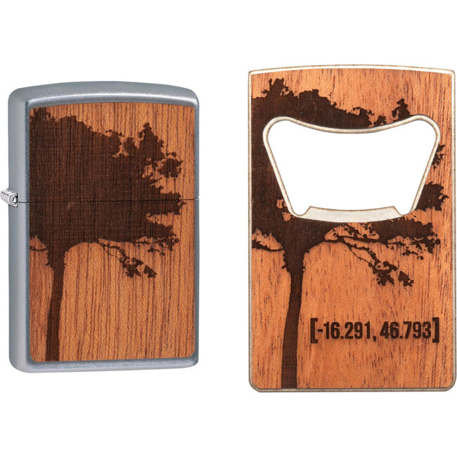 Lighter Zippo Woodchuck Tree Special Edition