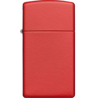 Zippo Aansteker Zippo Red Matte Slim