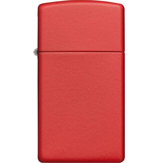 Zippo Lighter Zippo Red Matte Slim