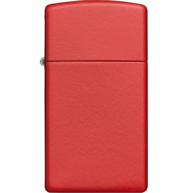 Lighter Zippo Red Matte Slim