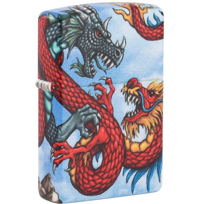 Zippo Aansteker Zippo Fighting Dragon