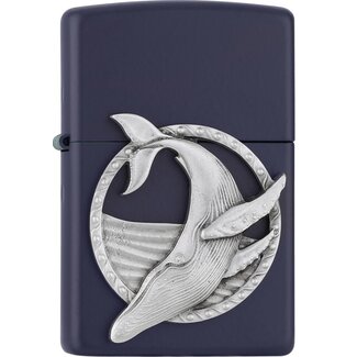 Zippo Aansteker Zippo Whale Emblem Zippo Aansteker Zippo Whale Emblem