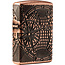 Lighter Zippo Armor Case World Map Multi Cut