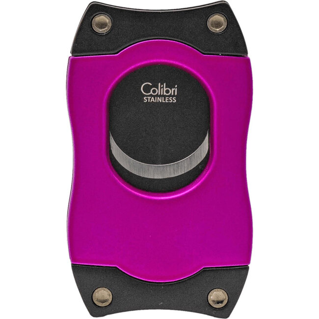 Cigar Cutter Colibri S-Cut Pink with Black Blades