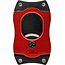 Cigar Cutter Colibri S-Cut Red with Black Blades
