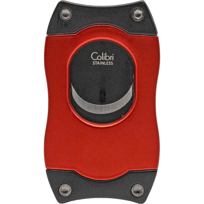 Cigar Cutter Colibri S-Cut Red with Black Blades