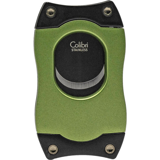 Cigar Cutter Colibri S-Cut Green with Black Blades