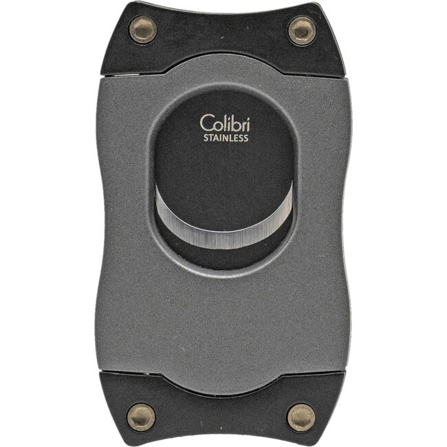 Cigar Cutter Colibri S-Cut Gunmetal with Black Blades